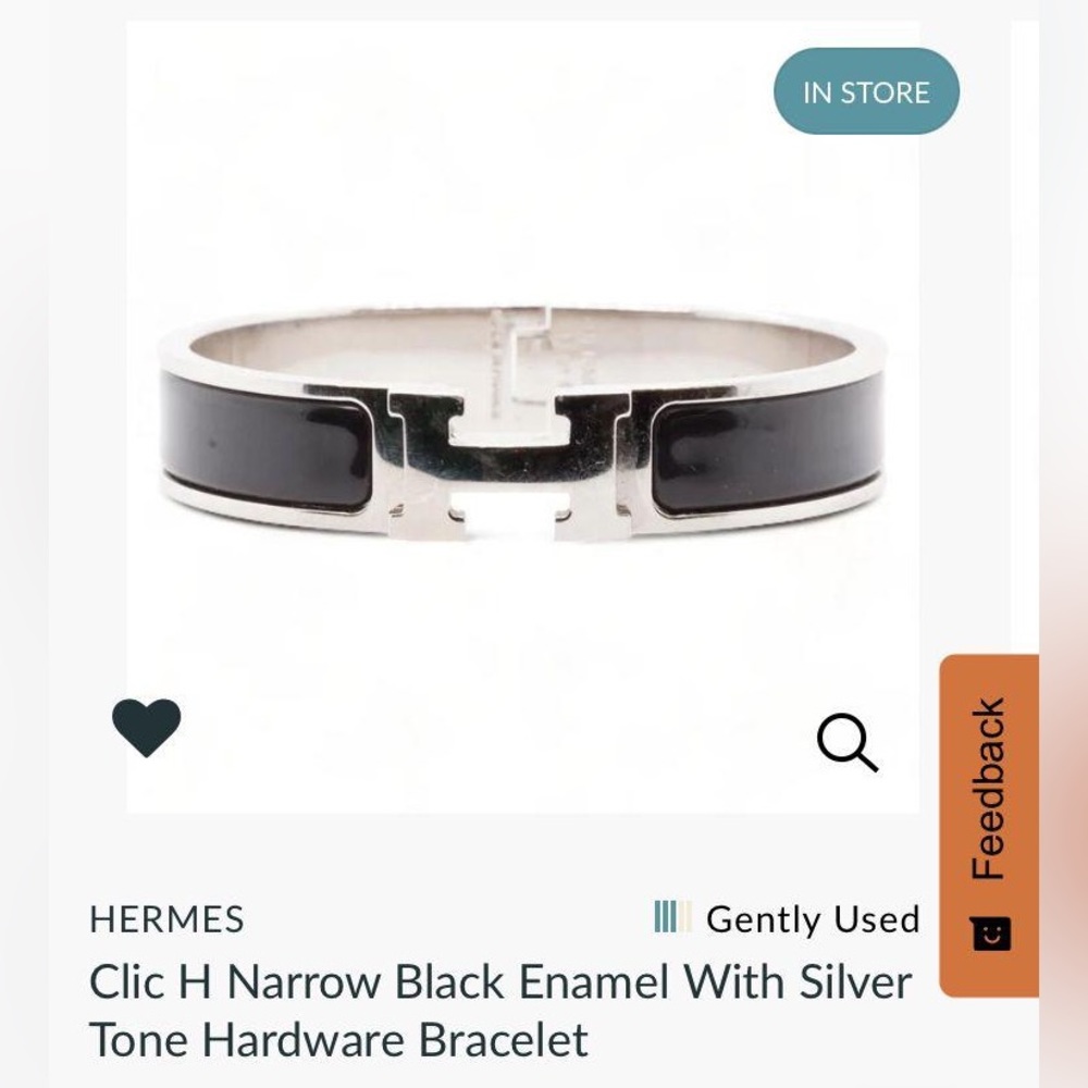 Hermes bracelet slightly used